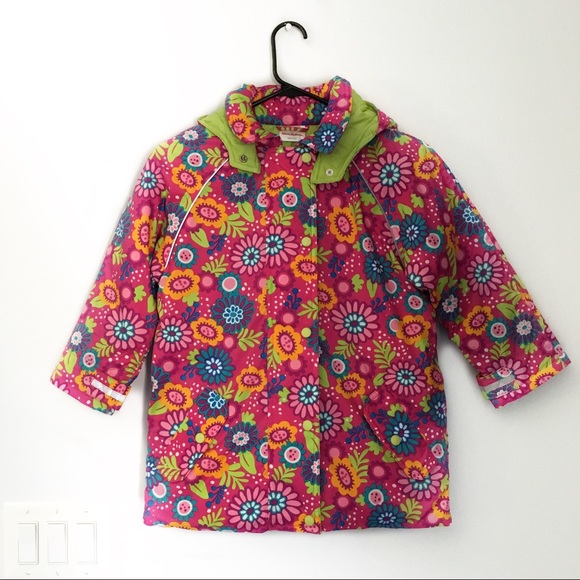 Hanna Andersson Other - Hanna Andersson floral winter jacket EUC